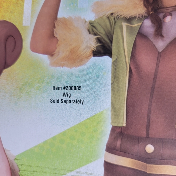 Squirrel Girl Marvel Rising Secret Warriors Costume Childs Girl L 12-14 Rubies - Picture 6 of 8